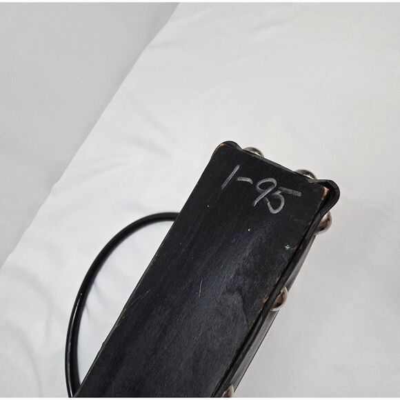 Y2K Black‎ "Roadbags" by Mace Upcycled Studded Tire Bag Purse I-95 Goth Grunge - Picture 9 of 14